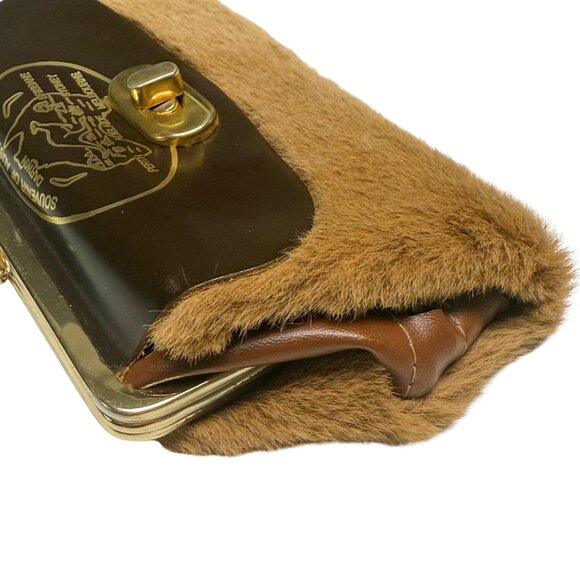 Vintage 1970s–80s Australian Kangaroo Fur & Leather Coin Purse – Lispeer Trading - Picture 3 of 14